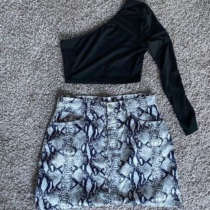 Skirt & Top set
